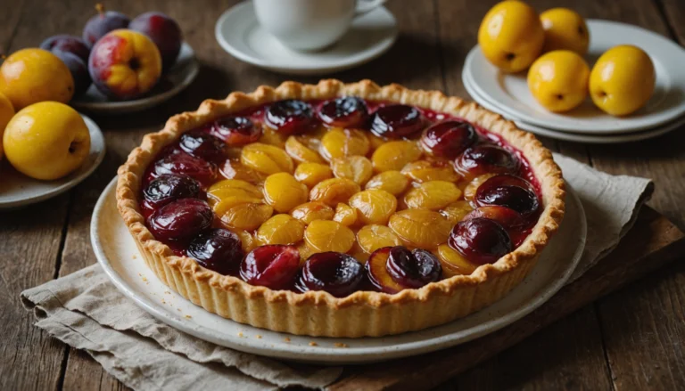 tarte mirabelle lorraine